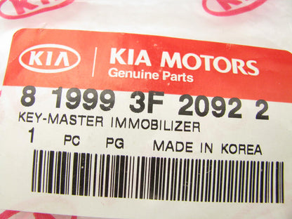 NEW - OEM 819993F20922 Master Immobilizer Key Blank For Kia