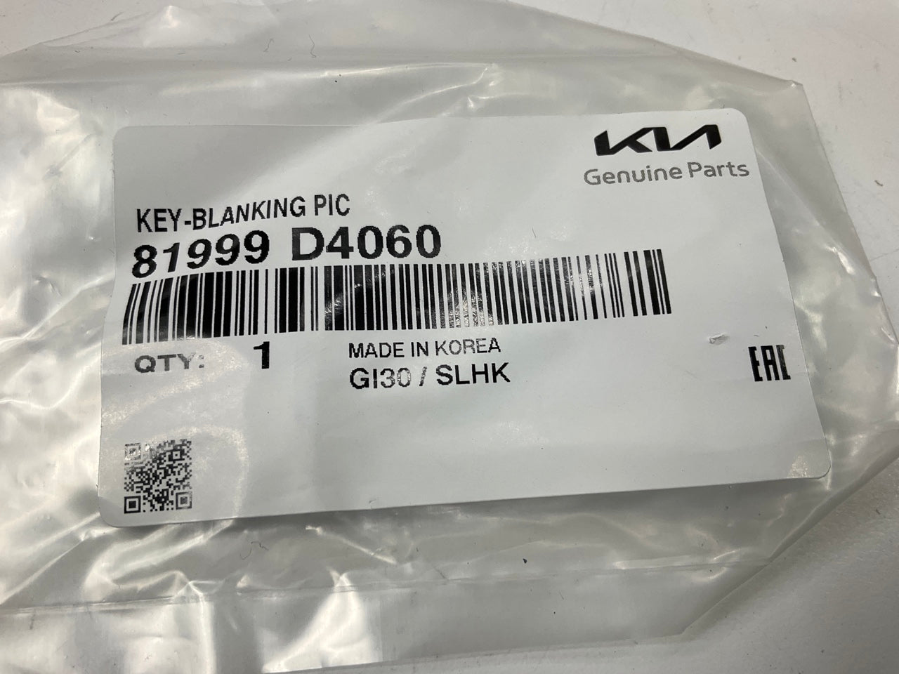 NEW Smart Key Fob Blank Uncut Key OEM For 2016-2020 Kia Optima 81999D4060