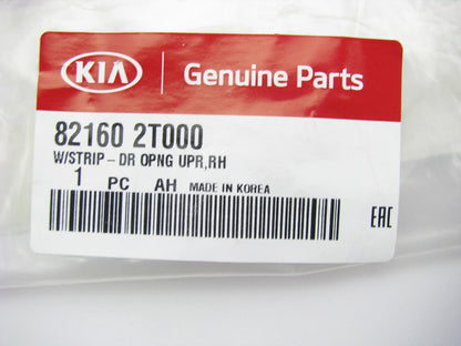 New OEM Front Door Opening Upper Weatherstrip Right Passenger For 11-15 Optima