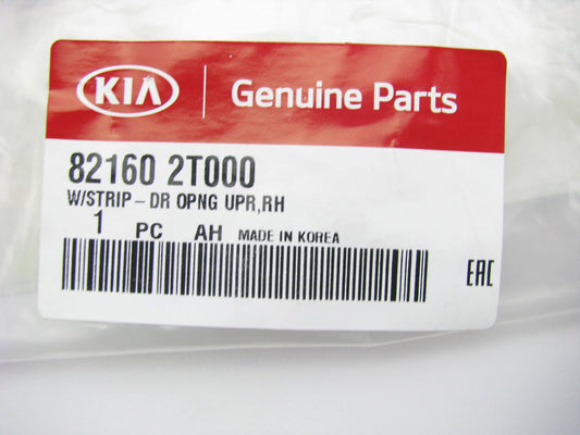 New OEM Front Door Opening Upper Weatherstrip Right Passenger For 11-15 Optima