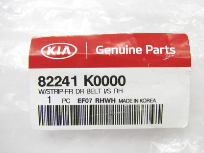 Front Right Door Window Belt Weatherstrip Seal OEM For 20-25 Kia Soul 82241K0000