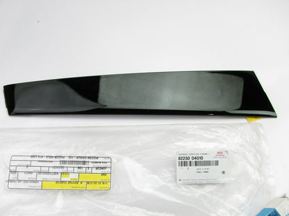Left Drivers Side Door Frame Black Moulding Trim OEM For 16-20 Optima 82250D4010