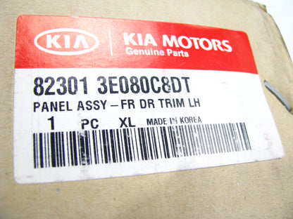NEW 823013E080C8DT FRONT LEFT Interior Door Panel BEIGE OEM For 05-06 Sorento EX