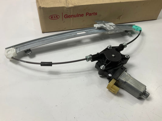 New Front Left Power Window Motor W/ Regulator OEM For 06-08 Kia Rio 824011G010