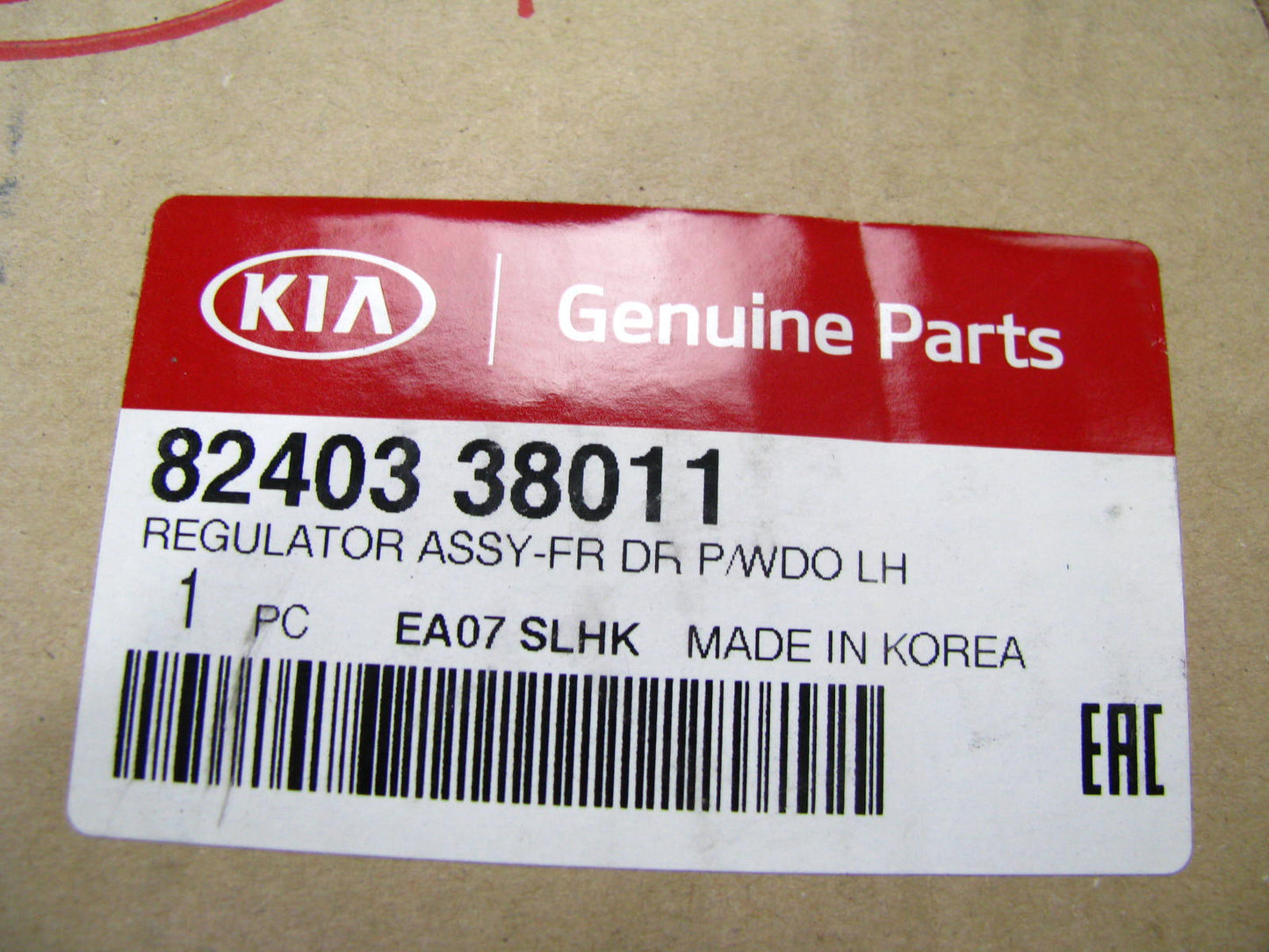 NEW Front Left Power Window Regulator OEM For 2001-2002 Kia Optima 8240338011