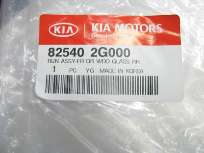 NEW - OEM FRONT RIGHT Door Window Glass Run Weatherstrip Seal For 2006-10 Optima