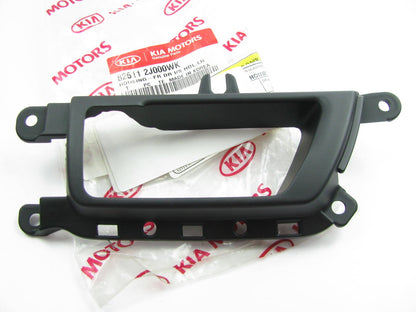 New FRONT LEFT Door BLACK Inside Handle Housing Bezel Trim For 2009 Kia Borrego