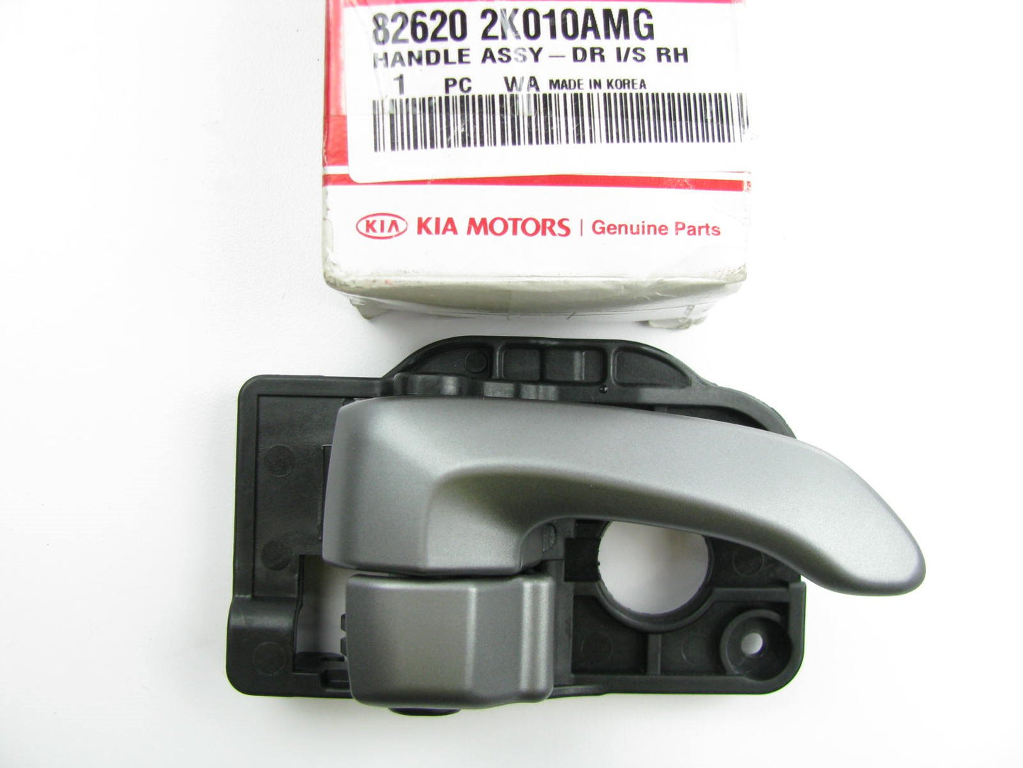 GRAY Front Right Passenger Interior Door Handle OEM For 10-11 Soul 826202K010AMG