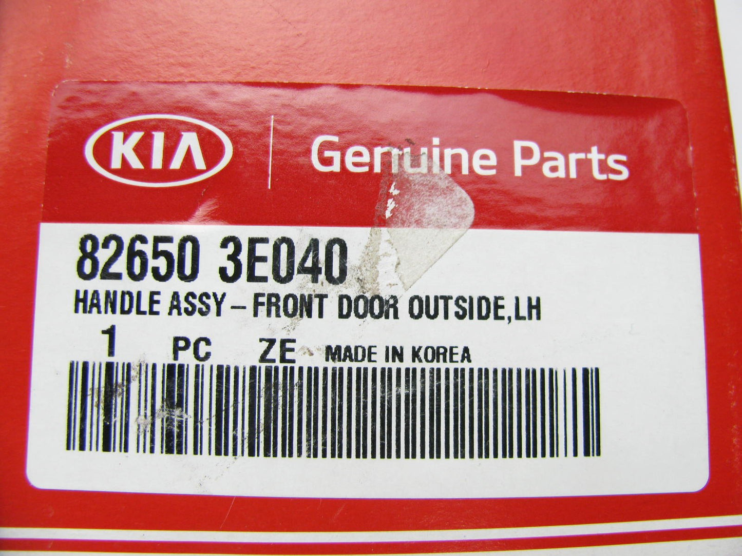 FRONT LEFT Exterior Door Handle (Drivers Front) OEM For 2007-09 Kia Sorento