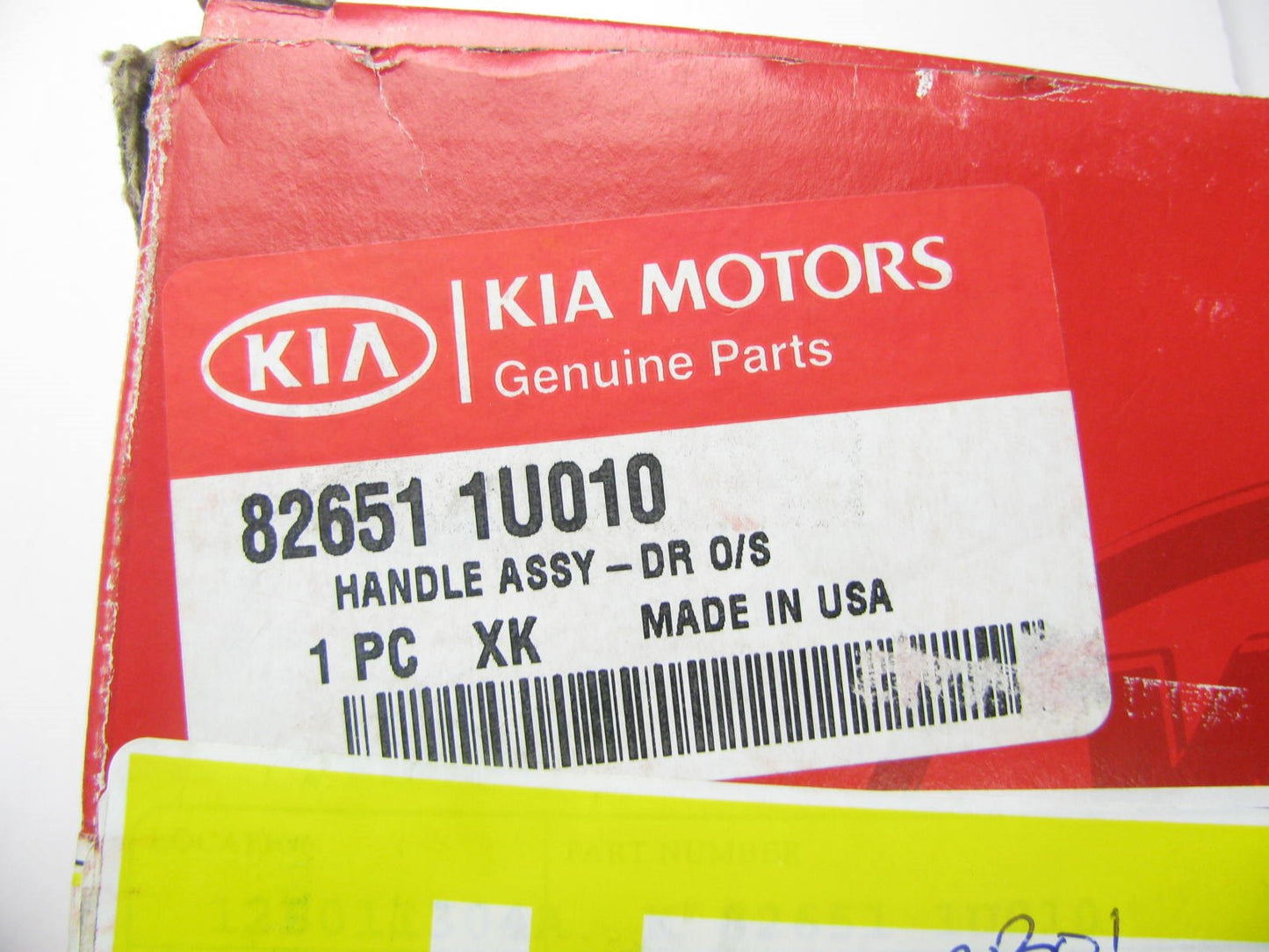 OEM Front Chrome Door Handle For 2011-2013 Kia Sorento 826511U010 W/O SMART KEY