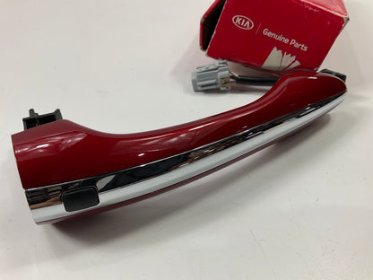 NEW Front Outside Exterior Door Handle OEM For 2011-13 Optima TR3 Remington Red