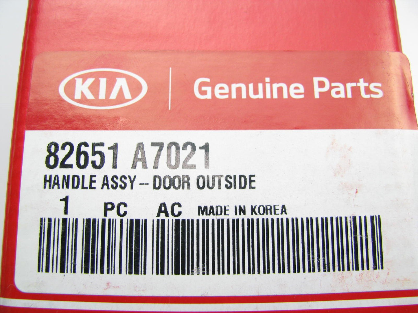 NEW GENUINE Outside Chrome Door Handle OEM For 2014-2018 Kia Forte 82651A7021