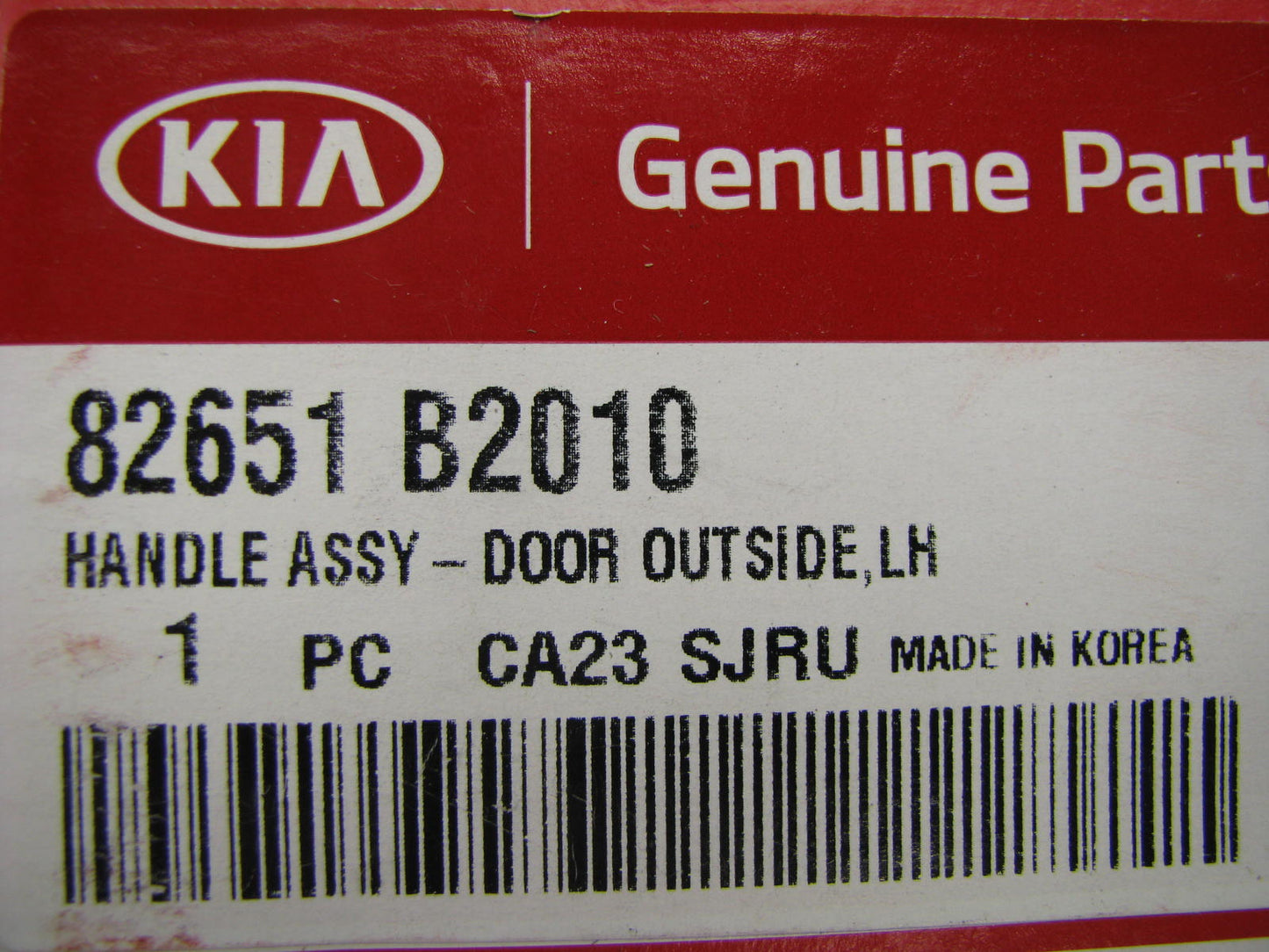 NEW GENUINE FRONT LEFT Exterior Door Handle OEM For 14-18 Kia Soul 15-18 Soul EV