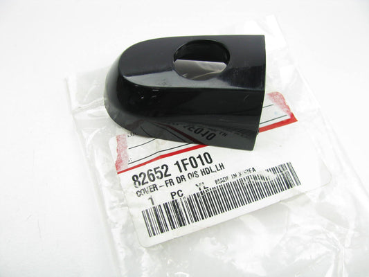 NEW - OEM FRONT LEFT Door Outside Handle Cover Cap BLACK For 2005-2009 Sportage