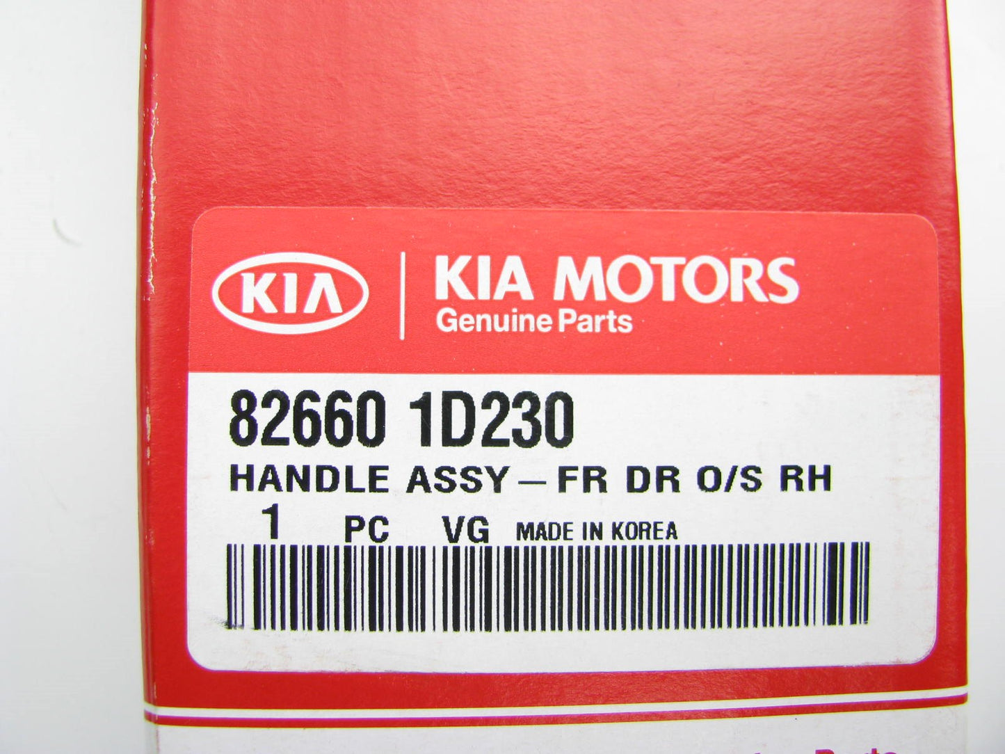 New OEM Front Right Side Door Chrome Outside Handle For 06-11 Kia Rio 826601D230