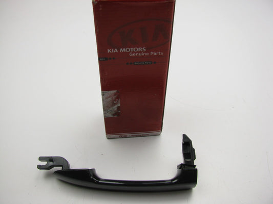 New Genuine FRONT RIGHT Outside Door Handle BLACK OEM For 2005-2009 Kia Sportage