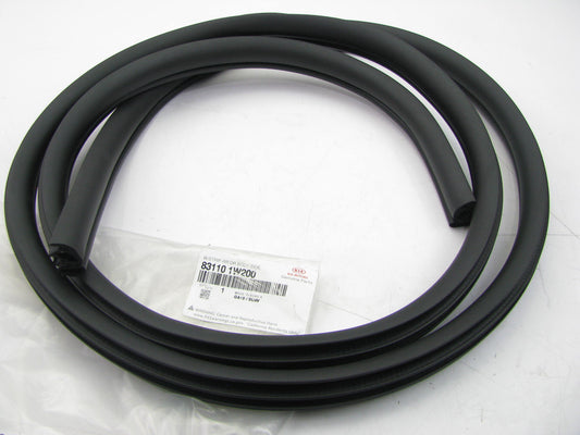 Rear Door Weatherstrip Seal, On Body, OEM For 12-16 Kia Rio Hatchback 831101W200
