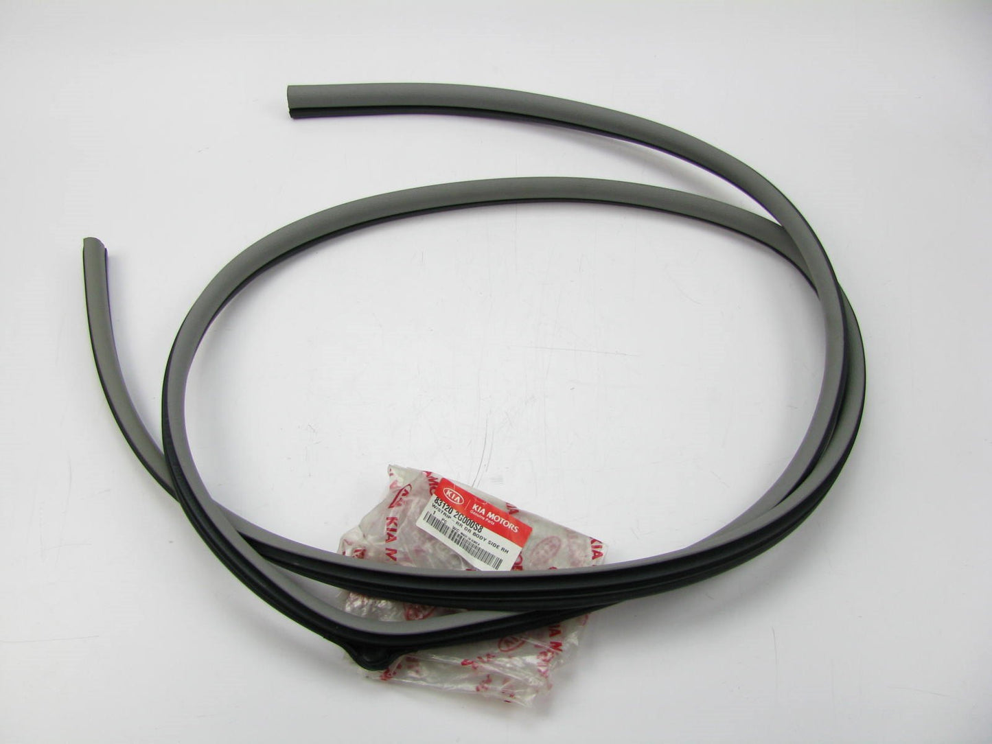 Rear Right Passengers Side Door Seal, Gray OEM For 06-10 Kia Optima 831202G000S8