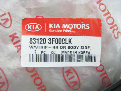 New OEM Rear Door Body Side Weatherstrip Right Passenger For 2004-06 Kia Amanti