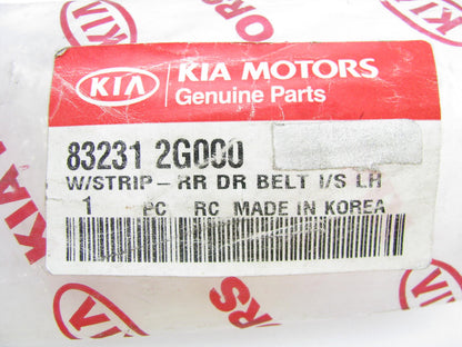 New REAR LEFT Door Window Inside Weatherstrip Belt Seal OEM For 2006-2010 Optima