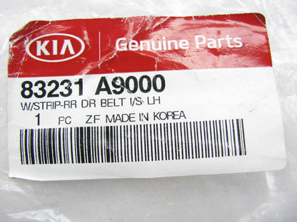 New Genuine REAR LEFT Door Inside Belt Weatherstrip OEM For 2015-2016 Kia Sedona