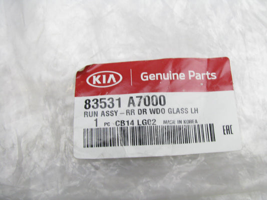 Rear LEFT Door Glass Run Down Channel Weather Strip Seal OEM For 14-16 Kia Forte