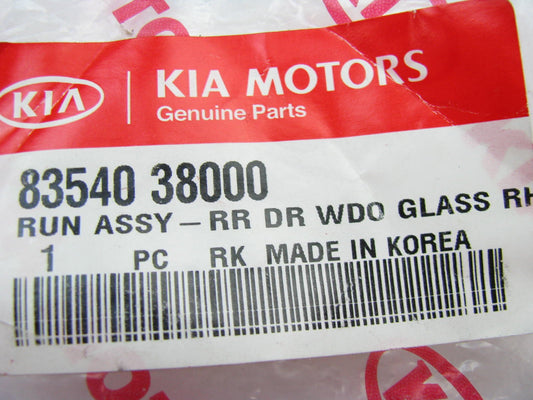 New OEM Rear Right Door Window Weatherstrip Seal For 01-05 Kia Optima 8354038000