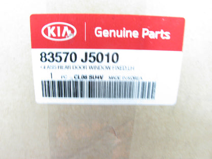 NEW - OEM Rear Left Fixed Corner Glass 83570J5010 For 2018-2023 Kia Stinger