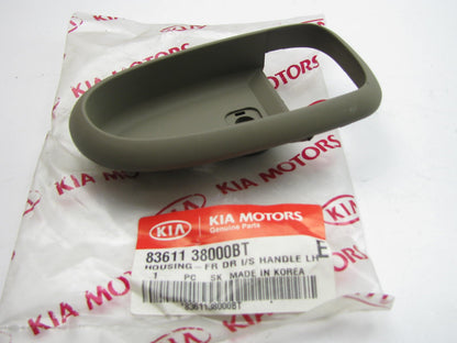 NEW Beige Rear Left Driver Side Interior Door Handle Trim Bezel For 01-06 Optima