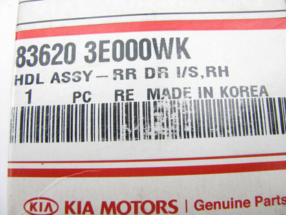 NEW GENUINE Rear Right Passenger Side Interior Door Handle OEM For 07-09 Sorento
