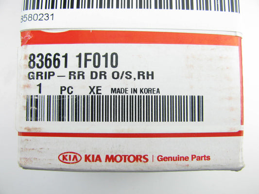 NEW - OEM Rear Right Hand Outside Door Handle For 2005-2010 Kia Rio