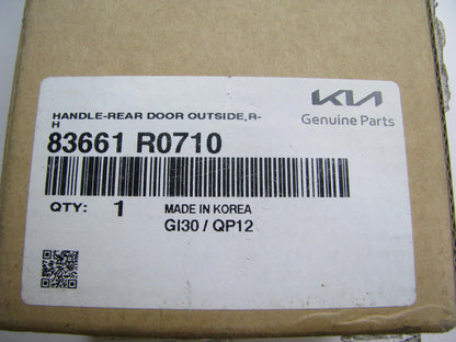 NEW Rear Right Exterior Outside Door Handle OEM For 22-24 Carnival 83661R0710
