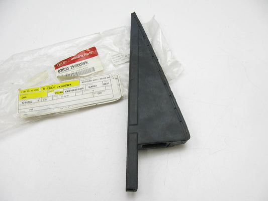 NEW Rear Left Driver Corner Molding Triangle OEM For 10-13 Kia Soul 838302K000WK