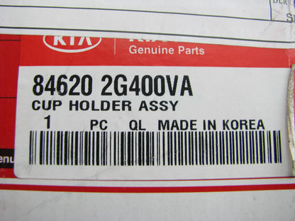 NEW - OEM 846202G400VA Center Console Cup Holder Black For 2006-2008 Kia Optima