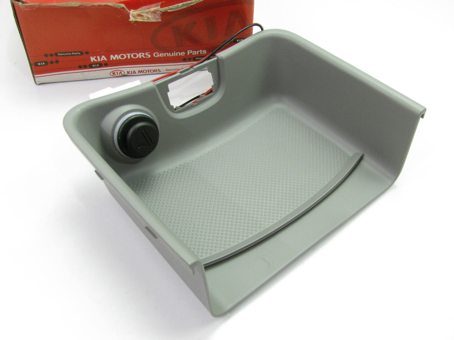 NEW Gray Center Console Pocket Tray OEM For 2007-2010 Kia Rondo 846371D000S8