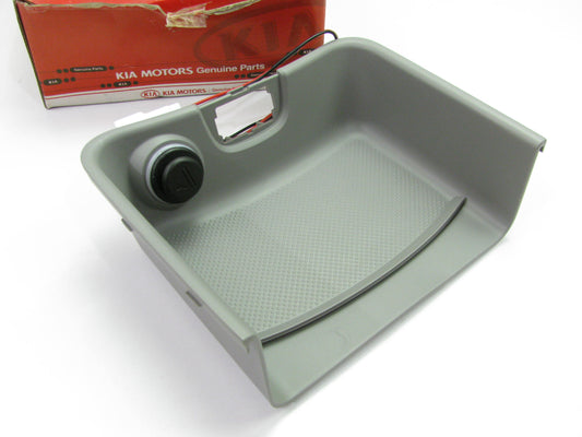 NEW Gray Center Console Pocket Tray OEM For 2007-2010 Kia Rondo 846371D000S8