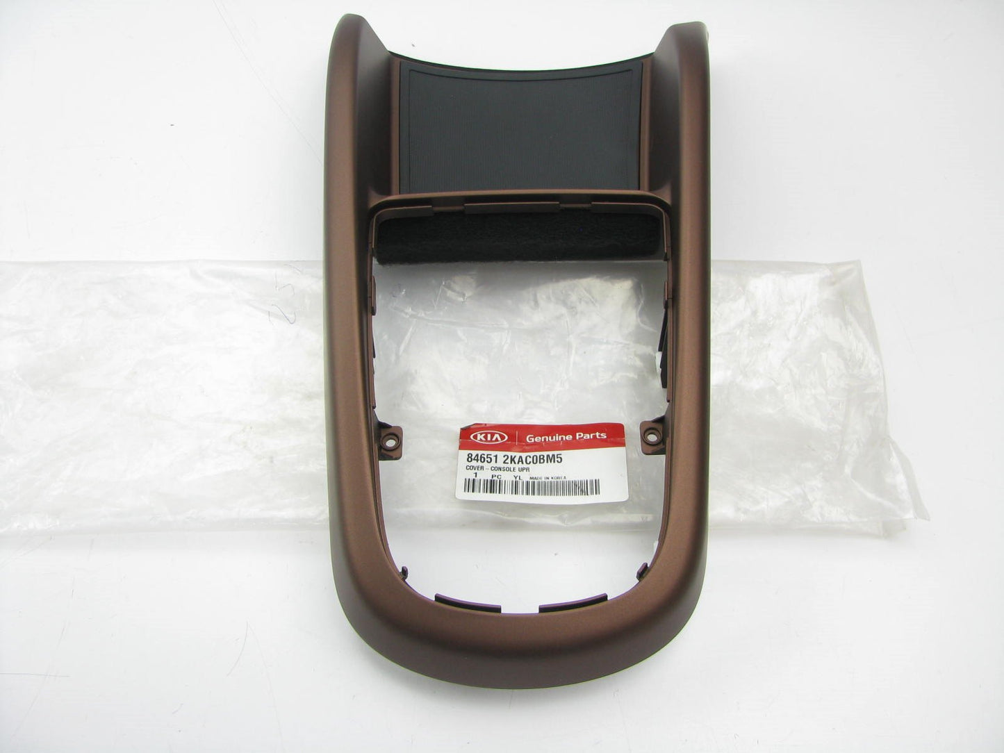 New FRONT Automatic Trans Center Console Bezel Trim Cover OEM For 11-13 Kia Soul