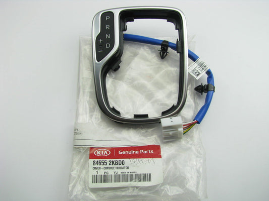 Auto Trans Shift Cover Plate Trim Bezel OEM For 2012-13 Kia Soul   846552KBD0