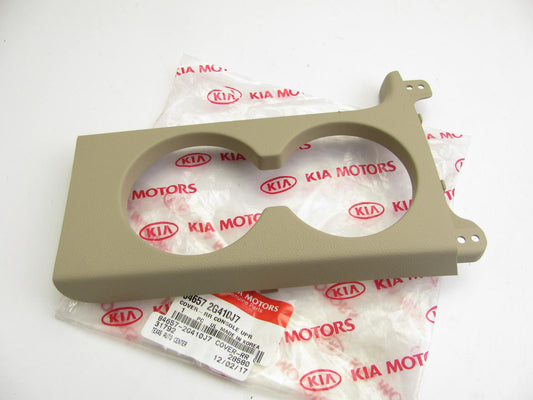 NEW - OEM 846572G410J7 Center Consloe Bezel, Beige For 2009-2010 Kia Optima
