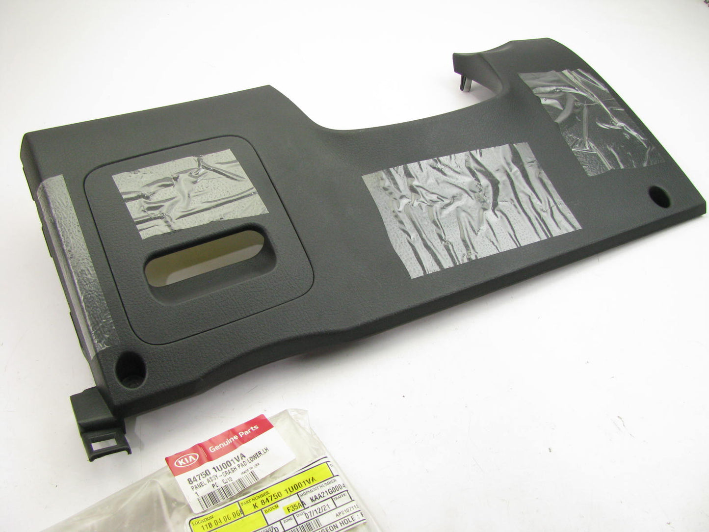 Left Crash Pad Lower Trim & Fuse Box Cover OEM For 11-13 Sorento 847501U001VA