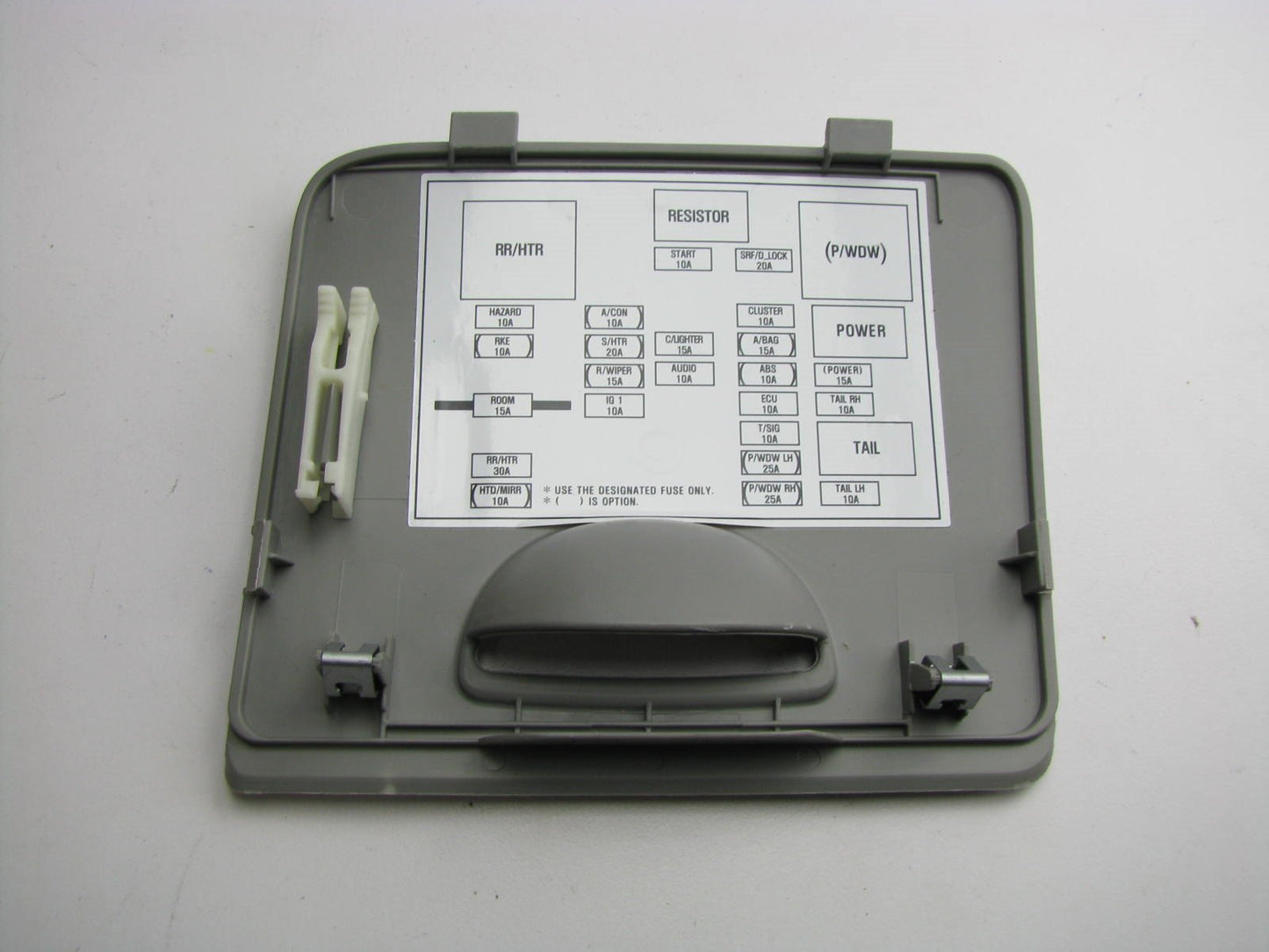 New OEM Interior Fuse Box Cover GRAY For 04-06 Spectra 847552F000IM