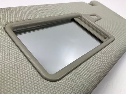 NEW Left Drivers Beige Sun Visor OEM For 12-17 Kia Rio W/O Sunroof 852011W401DCM