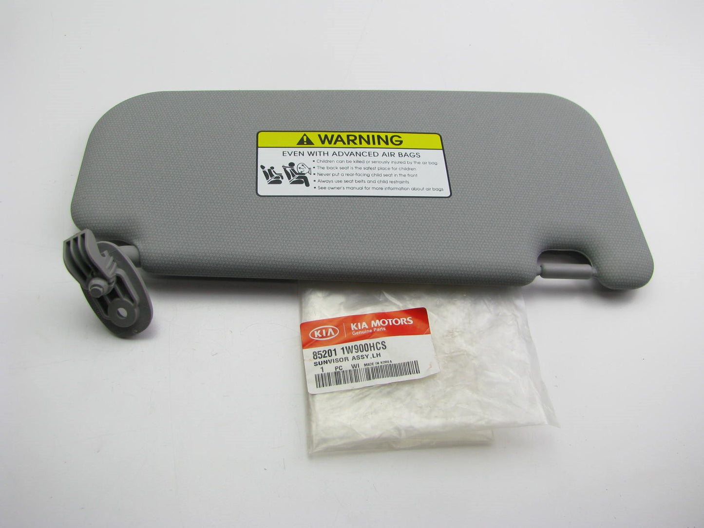 Left Drivers Side Sunvisor Sun Visor OEM For 2012-2014 Kia Rio  852011W900HCS