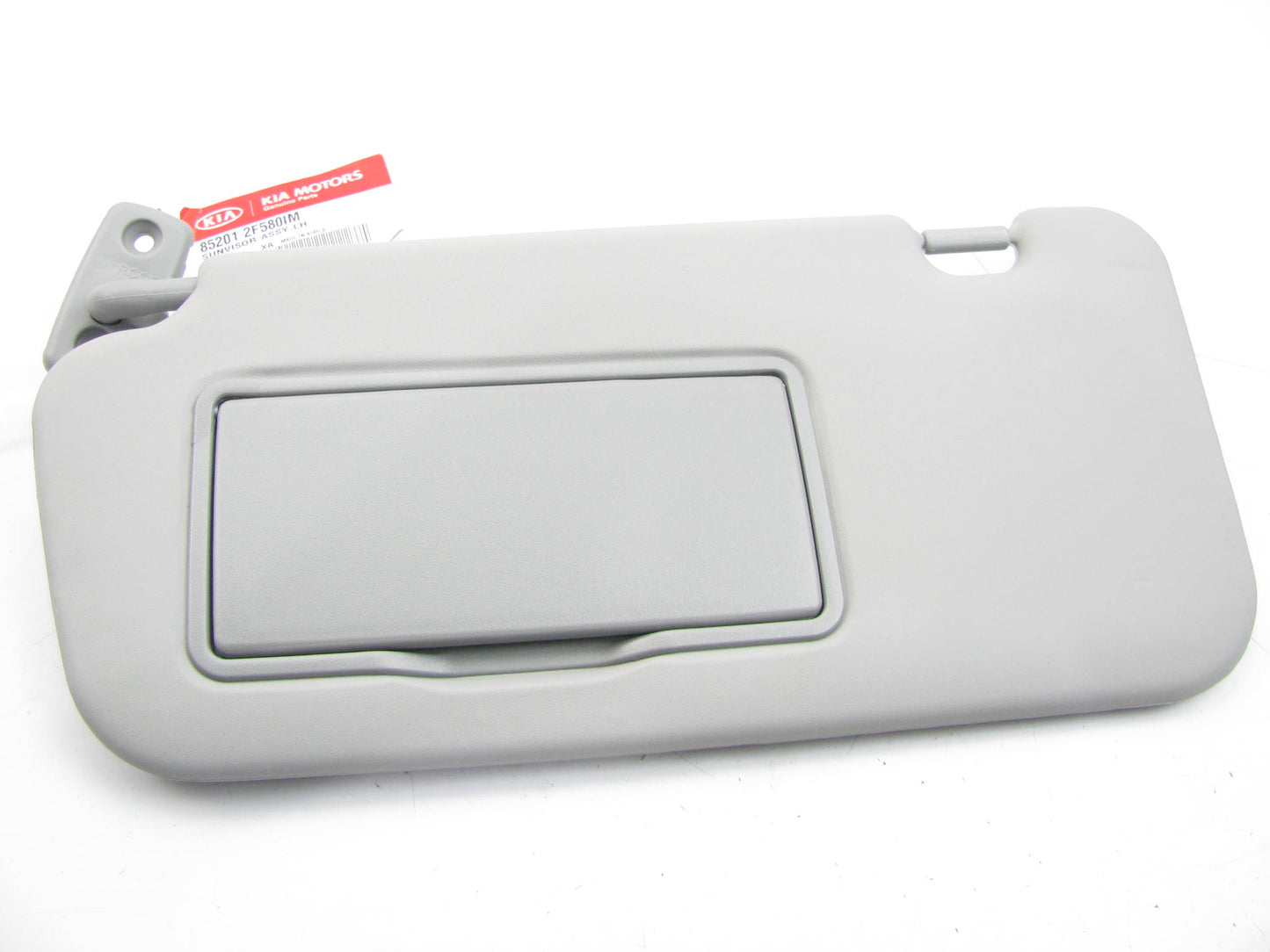 NEW Left Drivers Side Gray Sunvisor Sun Visor OEM For 04-06 Spectra 852012F580IM