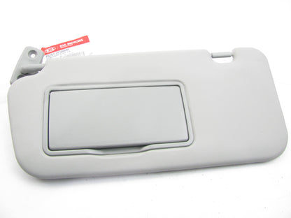 NEW Left Drivers Side Gray Sunvisor Sun Visor OEM For 04-06 Spectra 852012F580IM