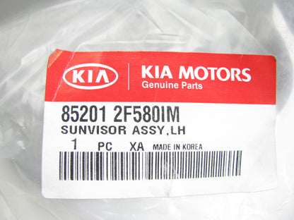 NEW Left Drivers Side Gray Sunvisor Sun Visor OEM For 04-06 Spectra 852012F580IM