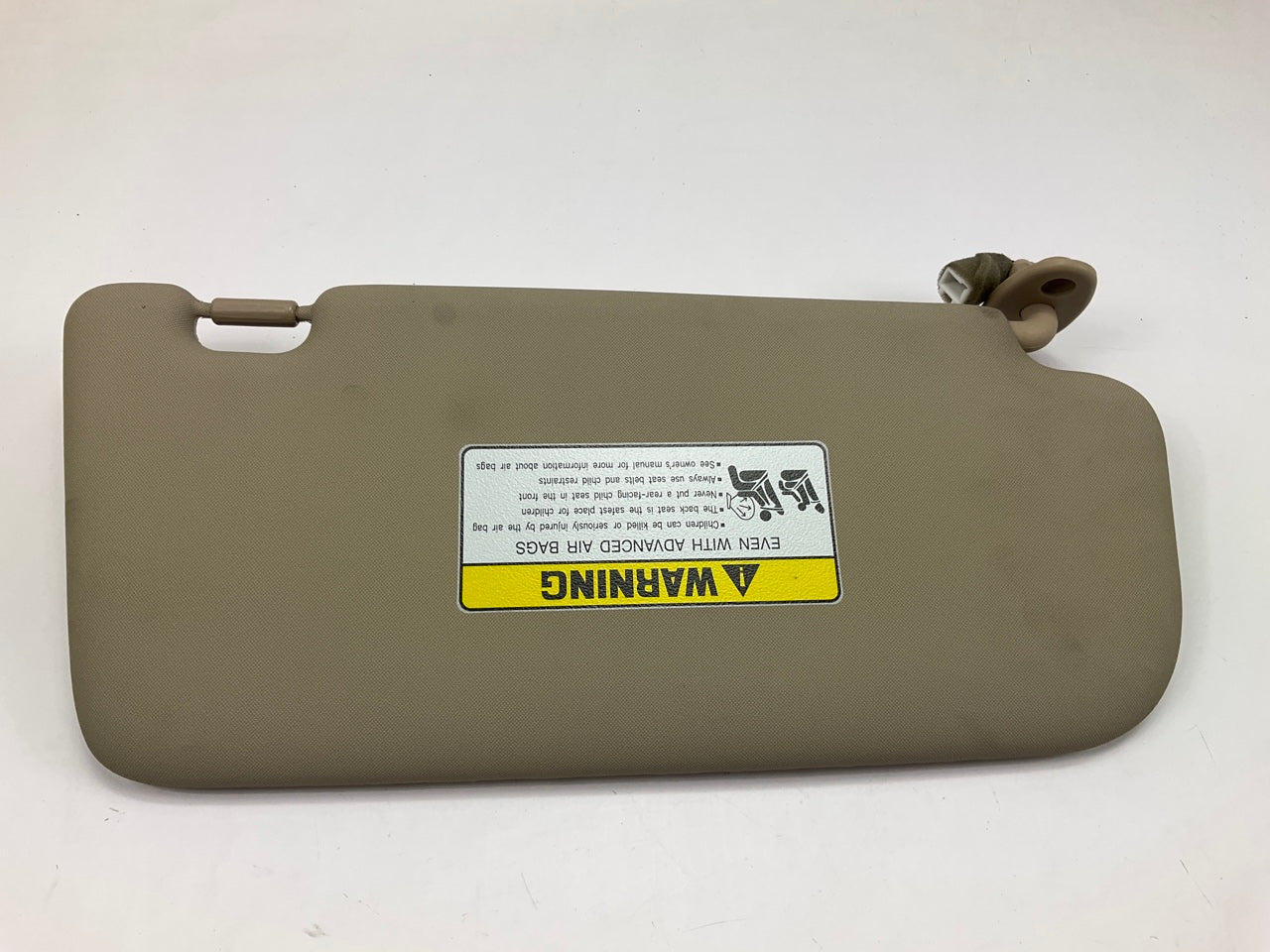 NEW Left Driver Side Sun Visor, Beige, OEM For 2009-2010 Kia Optima 852012G265J7