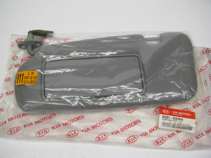 NEW GENUINE 852013E07044 LEFT Sun Visor W/ Mirror OEM For 2003-06 Kia Sorento