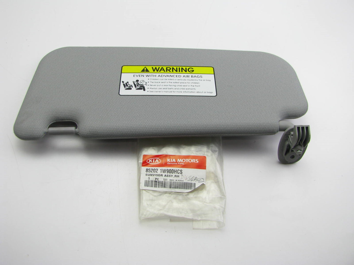 NEW GENUINE Right Passengers Sun Visor OEM For 2012-14 Kia Rio W/SUNROOF ONLY