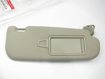 NEW Right Passengers Side Beige Sun Visor For 2011-2016 Kia Optima W/O Sunroof
